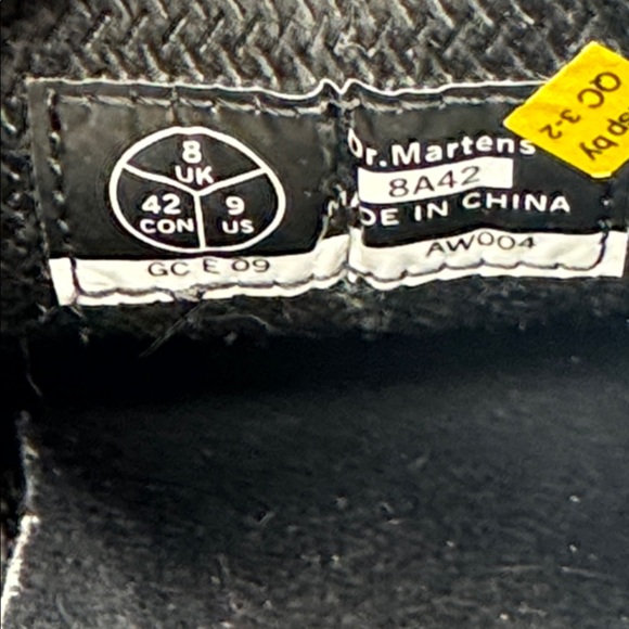 Doc Martens Vintage 8A42 Chunky Lace-up Shoes size 9 vintage Oxford Y2K - Picture 11 of 11